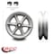 Service Caster SCC -8" Semi Steel Cast Iron V-Groove Wheel Only w/Ball Bearing- 1400 lbs Cpty SCC-VGB820 - alternate 2